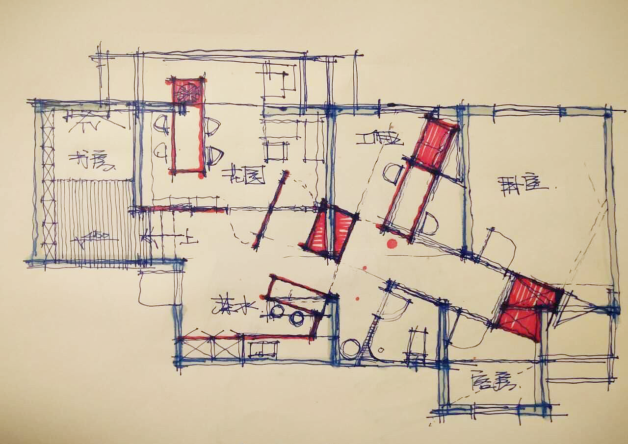 武汉邦辰设计 | 轻工业风 | 《初衷》（图ZOTg2MTQxMjg=） - 家装设计 - 站酷设计师武汉邦辰设计原创素材 - 站酷ZCOOL