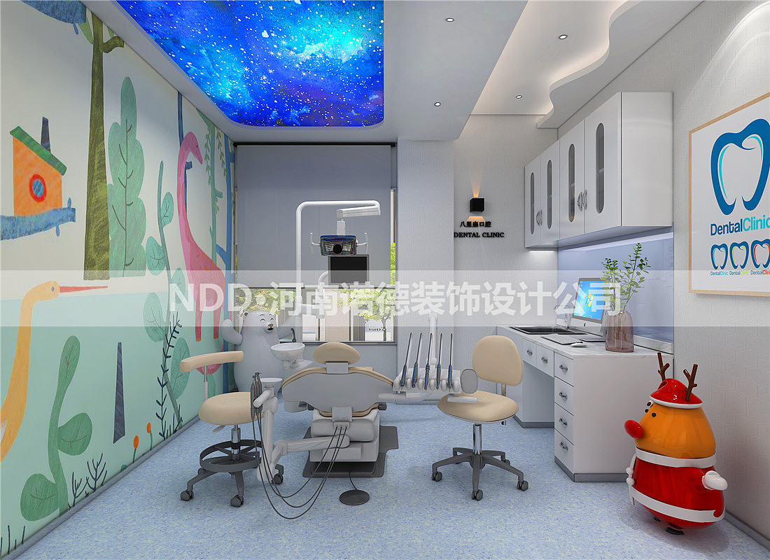 口腔门诊装修设计案例-郑州豫民口腔诊所设计效果图（图ZMjQwMTg4MzU2） - 家装设计 - 站酷设计师诺德设计原创素材 - 站酷ZCOOL