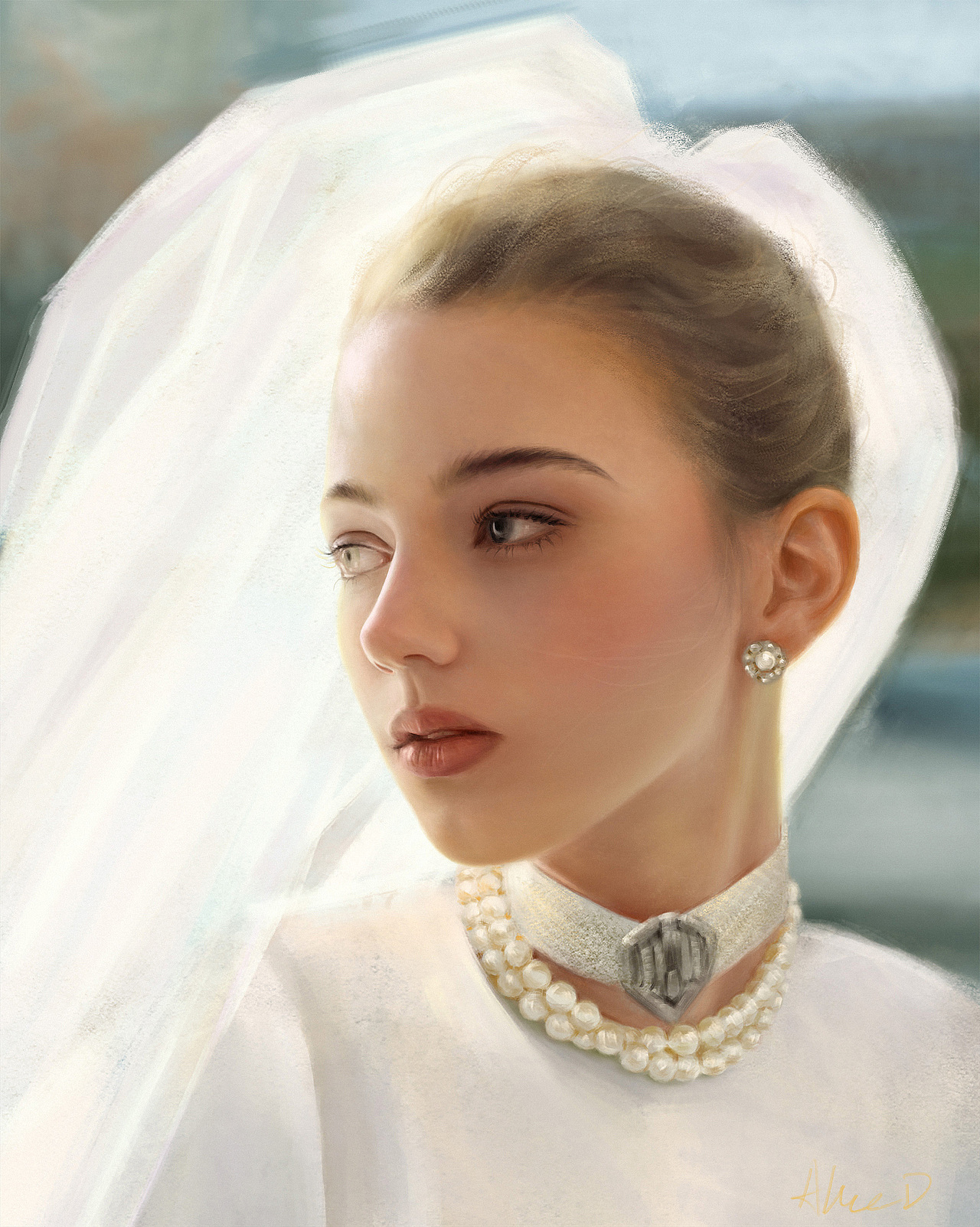 一些日常的厚涂头像练习