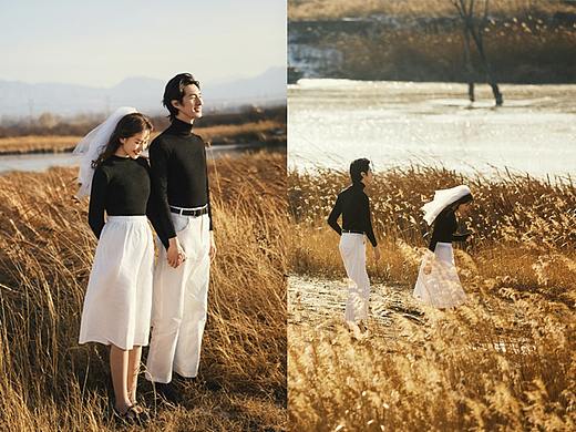 风吹麦浪，听你轻柔话语