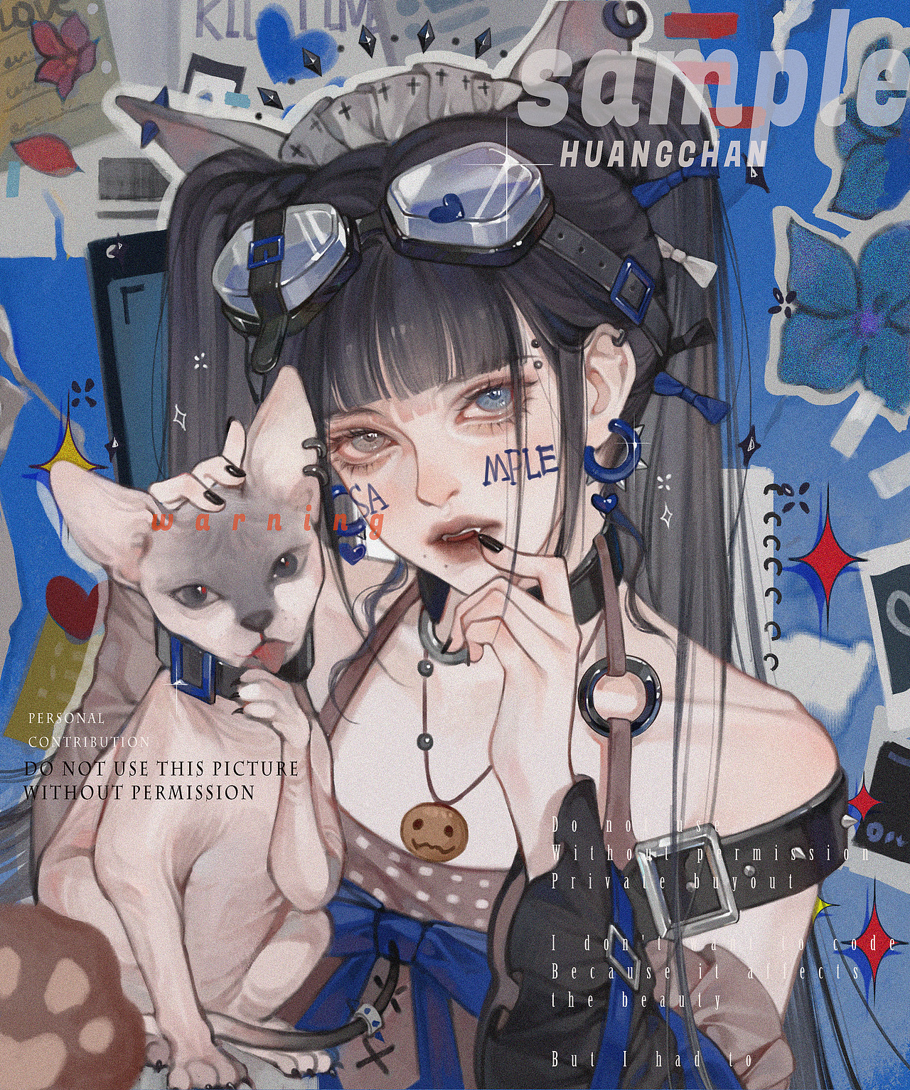 大头贴稿件（图ZMjYyNDAxNzUy） - 艺术插画 - 站酷设计师黄蟬原创素材 - 站酷ZCOOL