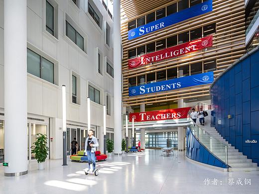 学校室内空间摄影 · 信息学院