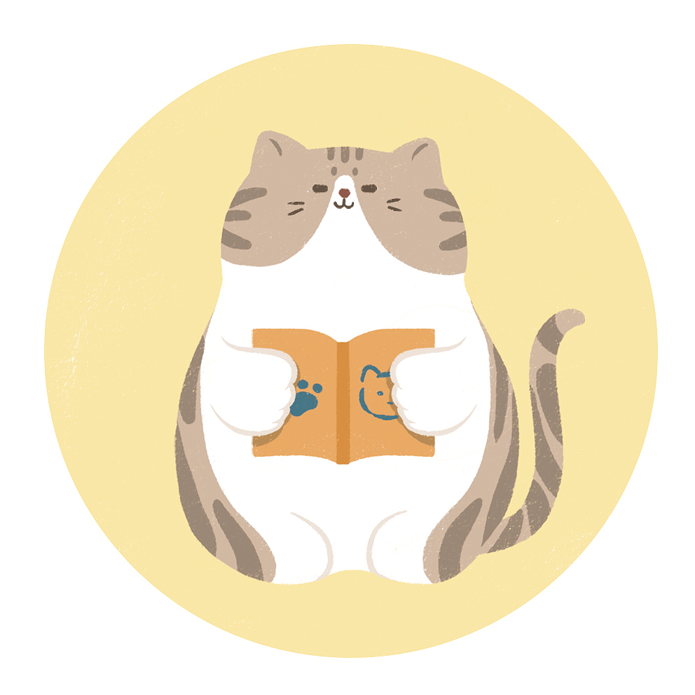 土肥圆 /猫咪插画/第一波（图ZMjQ5NzM0ODY0） - 创作习作 - 站酷设计师沉清Evechan原创素材 - 站酷ZCOOL