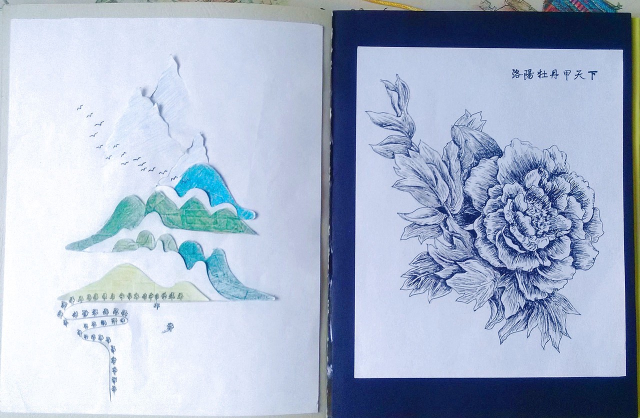 手绘书籍（图ZMzgwMTMwMDA=） - 艺术插画 - 站酷设计师1714679108原创素材 - 站酷ZCOOL