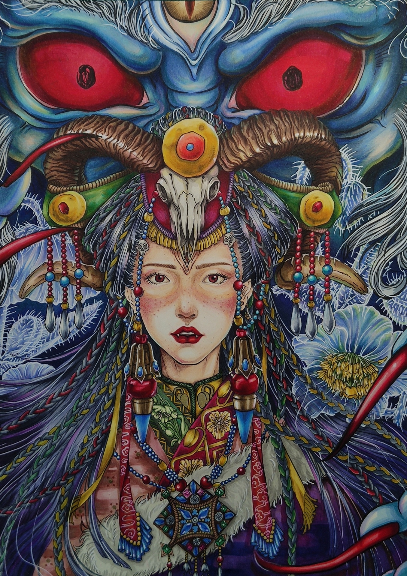 精绝女王和西王母