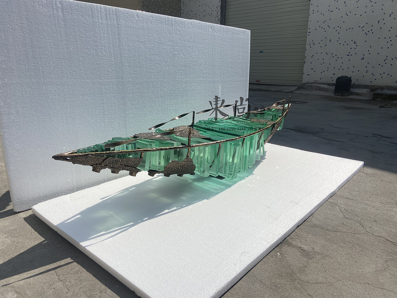 亚克力船艺术摆件