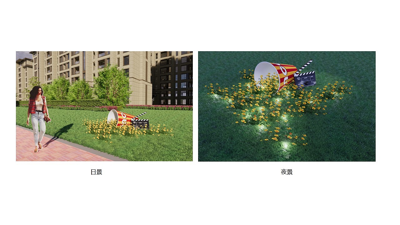 某地影视小区景观小品（图ZMjYyOTE3NDUy） - 景观设计 - 站酷设计师Finallove原创素材 - 站酷ZCOOL