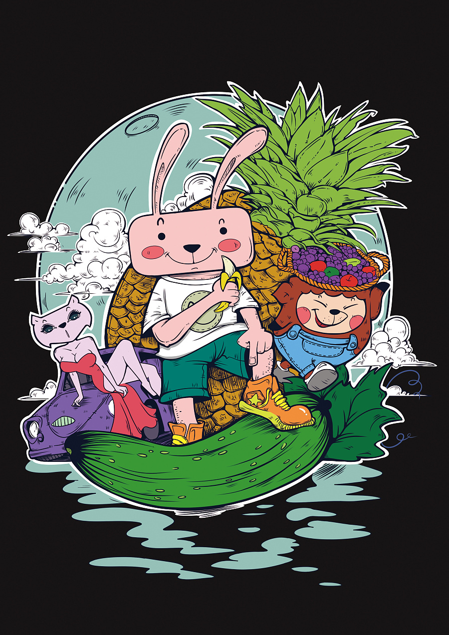 原创动漫插画绘画作品