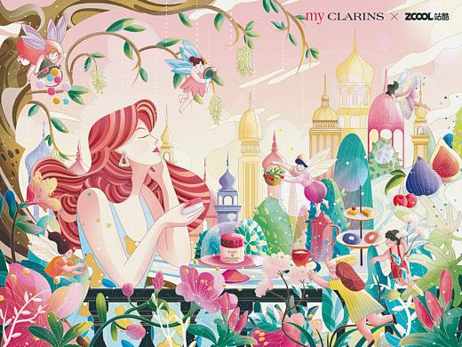 #my CLARINS 寻找天然好食肌#—夏日花园
