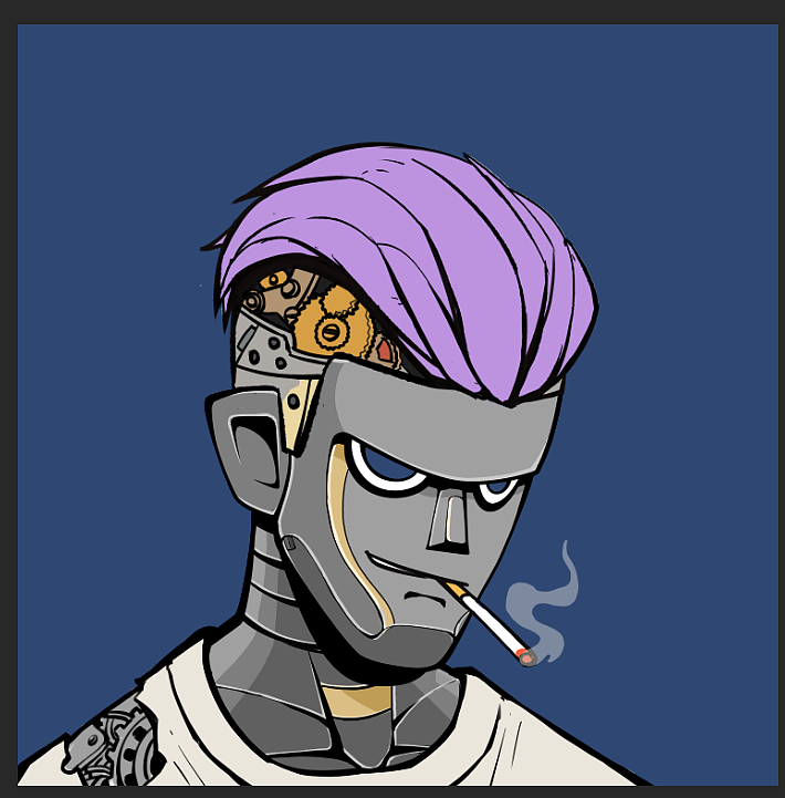 之前画的NFT,玩玩而已