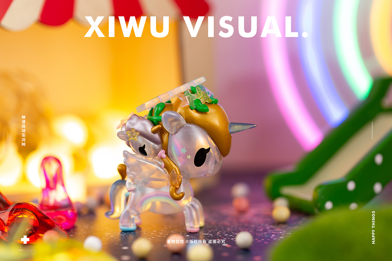 tokidokibambino独角兽系列盲盒喜物视觉
