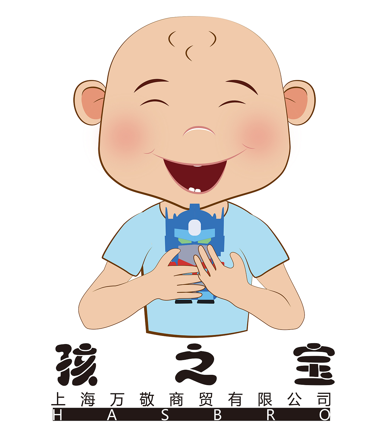 孩之宝产品logo标志设计