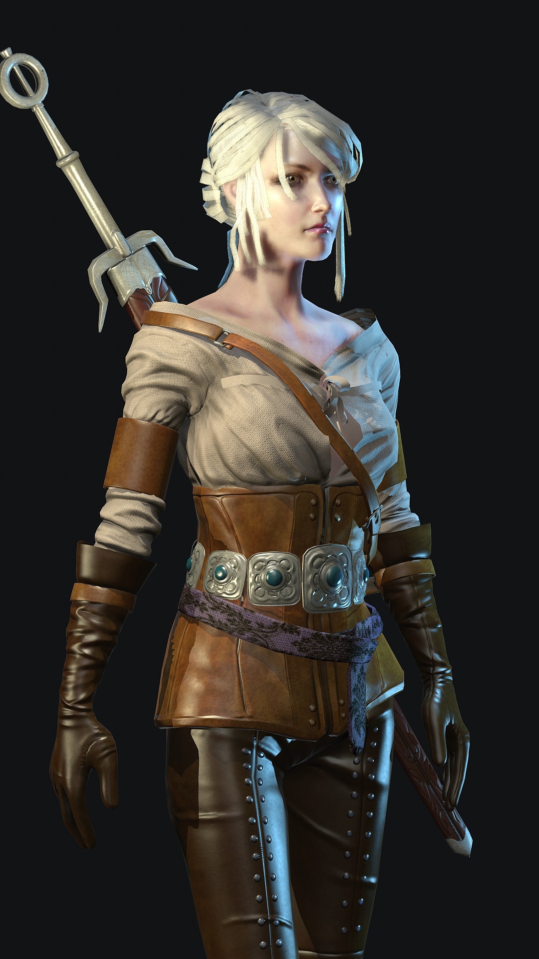 女角色（图ZMjQ2OTczMDQ=） - 人物/生物 - 站酷设计师不眠的夜猫子原创素材 - 站酷ZCOOL