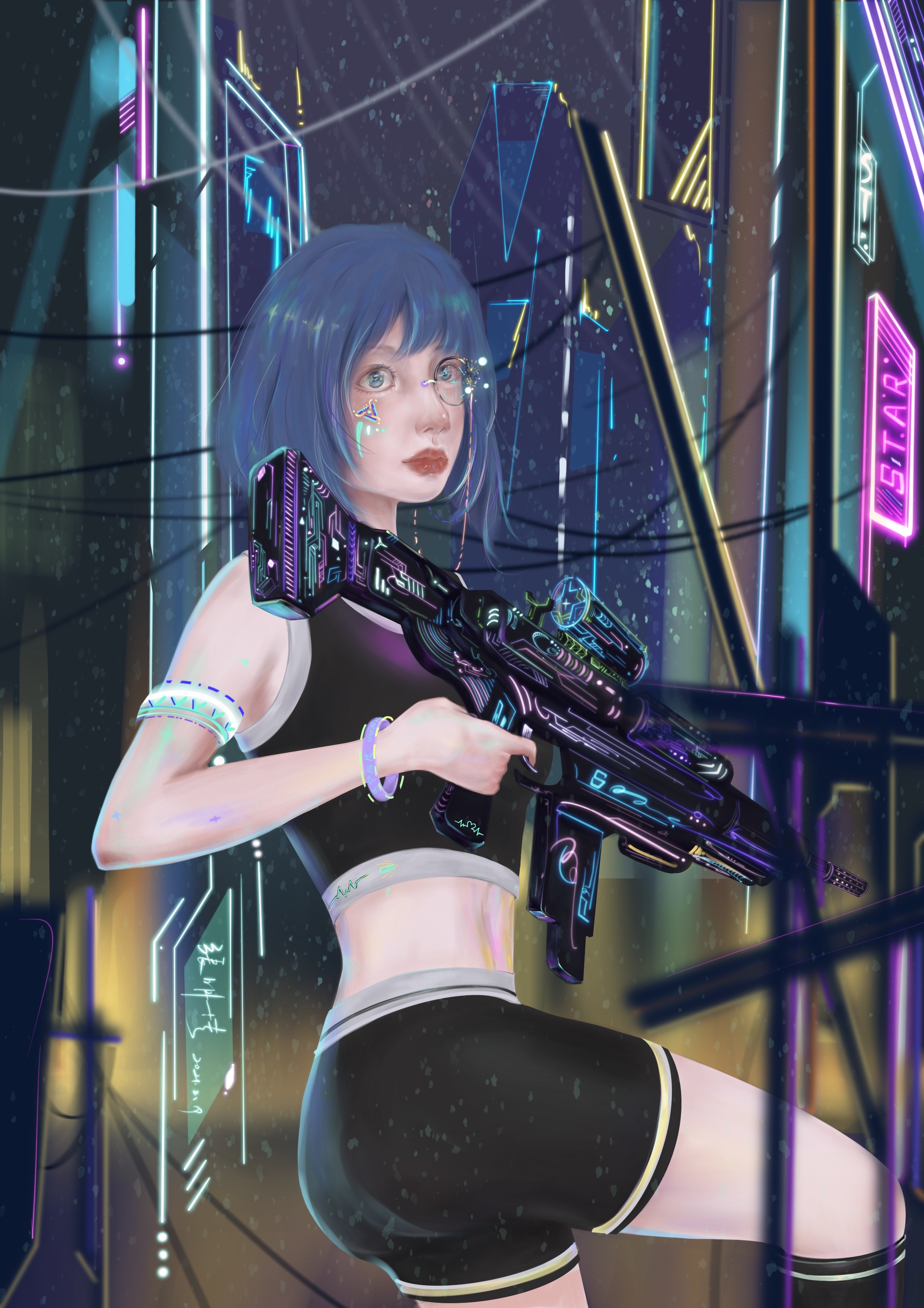 赛博朋克风初体验