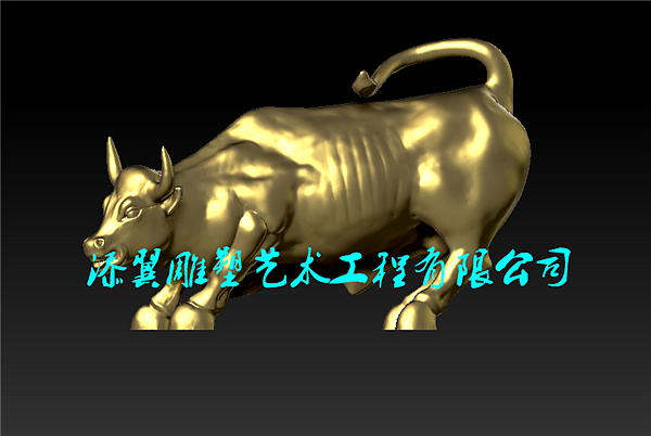 新春美陈卡通牛造型雕塑玻璃钢牛年吉祥物雕像摆件