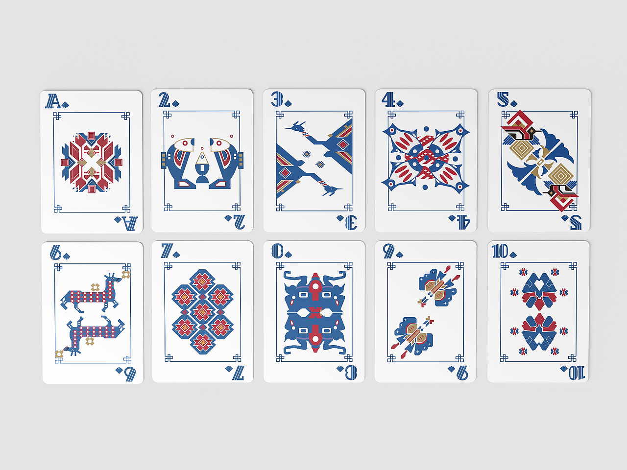 西兰卡普文创——扑克牌