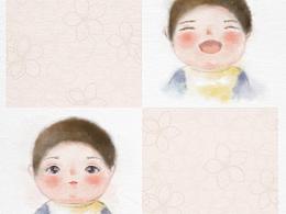 習(xí)作水彩頭像