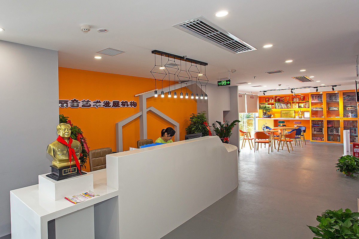 永祺办公展厅设计装修案例-丽音艺术办公室