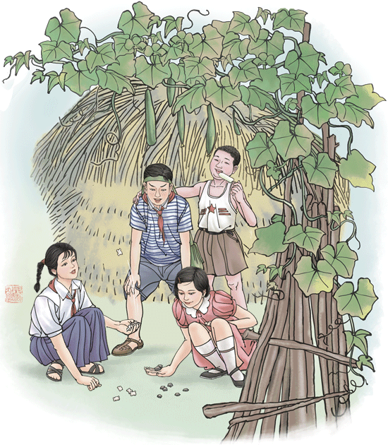 童年回忆-视频、动图、表情包（图ZMjA5ODMzMjY0） - 商业插画 - 站酷设计师杨越绘画原创素材 - 站酷ZCOOL
