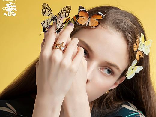 HEFANG Jewelry 珠宝蝴蝶小姐系列拍摄案例分享1