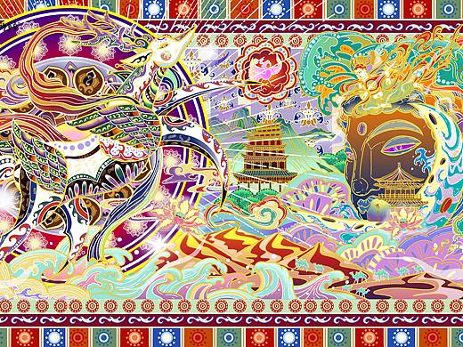 梦回敦煌｜哈弗&敦煌博物馆天马行空设计大赛