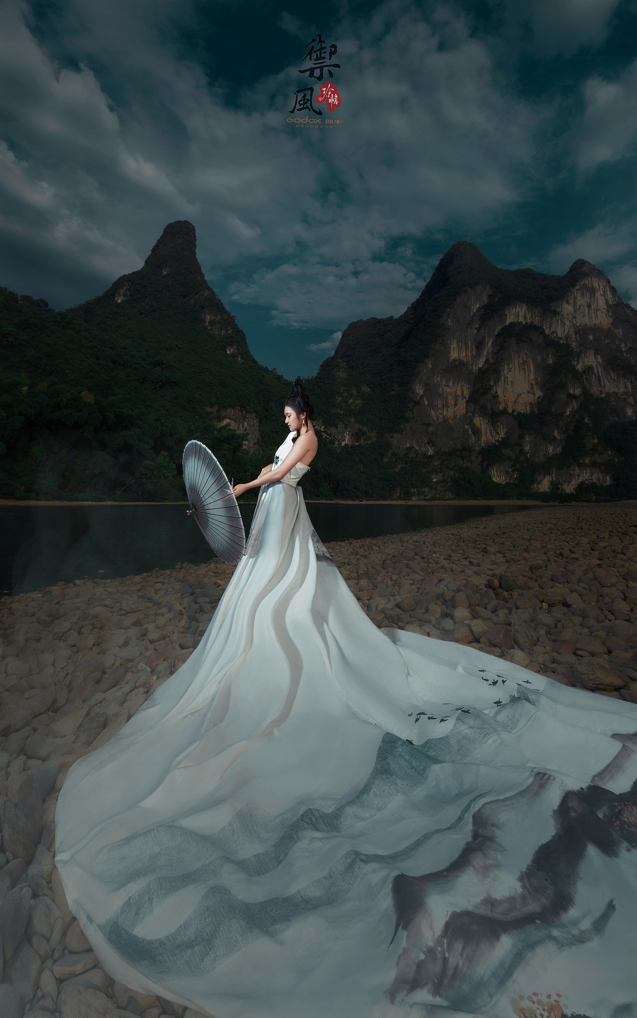 桂林旅拍山水环境人像