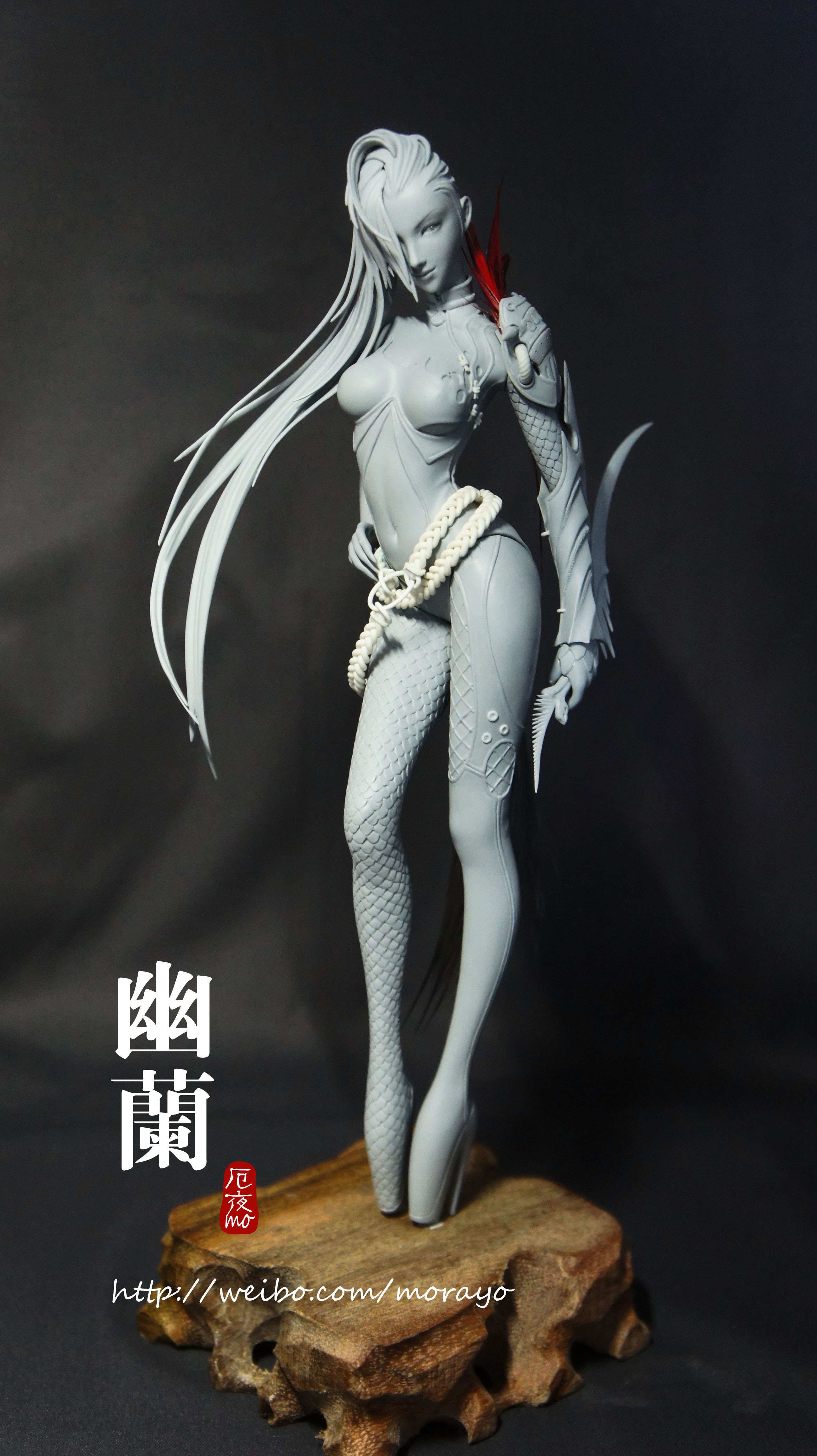 【剑灵手办】《蛇蝎帝王:幽兰》原型:厄夜mo