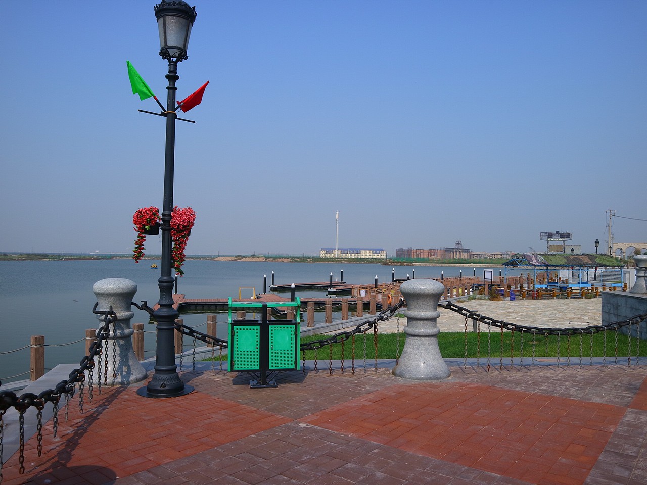 码头风景--小蓝调