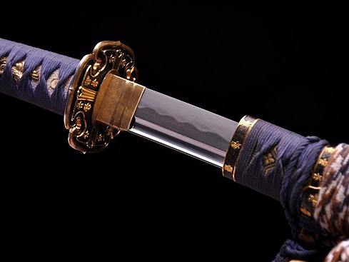 龙泉刀剑-极品玉钢太刀|（DJ-1380）