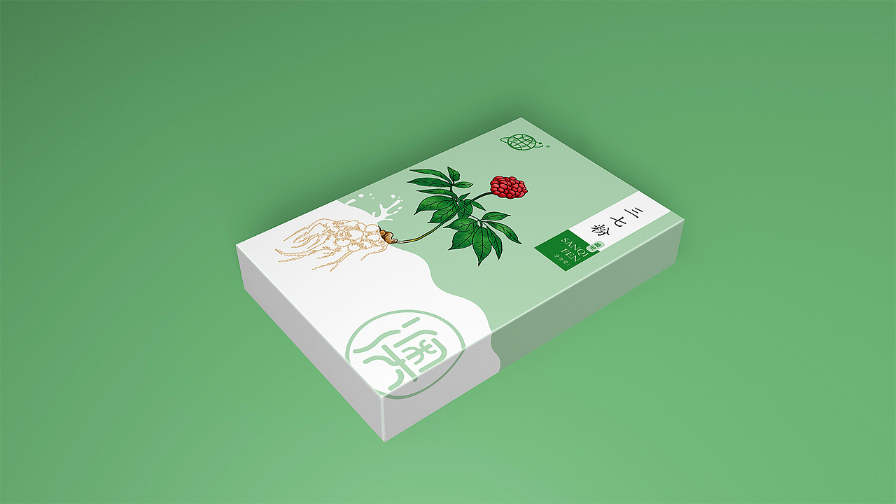 木槿花设计|养生中药粉标签设计（图ZMTY1NzAyOTA4） - 包装 - 站酷设计师木槿花设计原创素材 - 站酷ZCOOL
