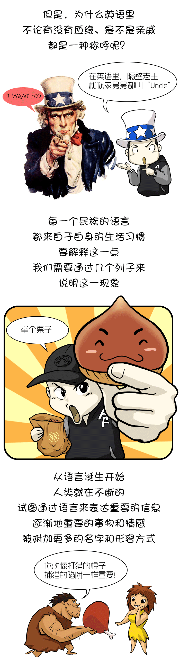 为啥老外只有一句Uncle?