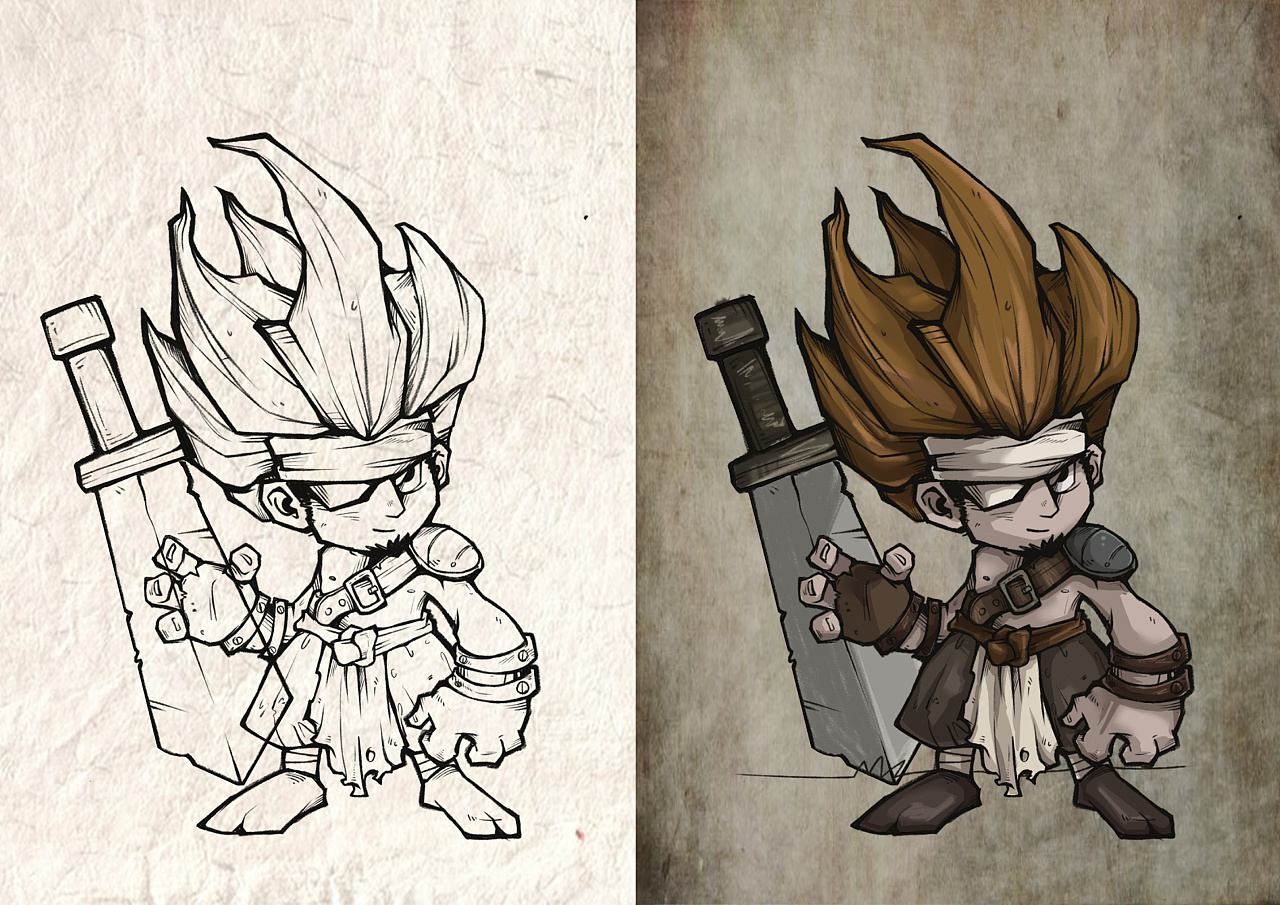 小游戏角色绘制设计