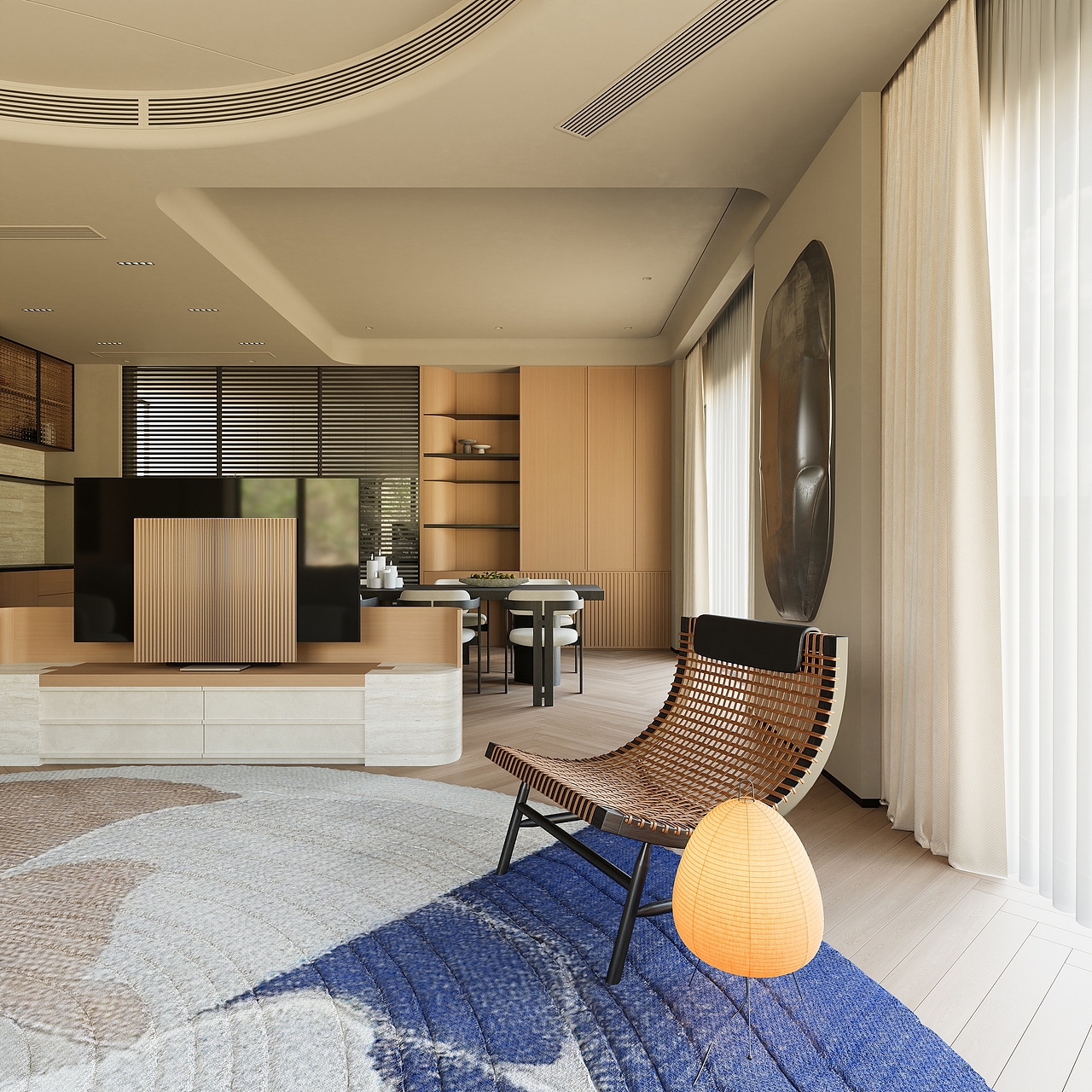 近期渲染，作图可约