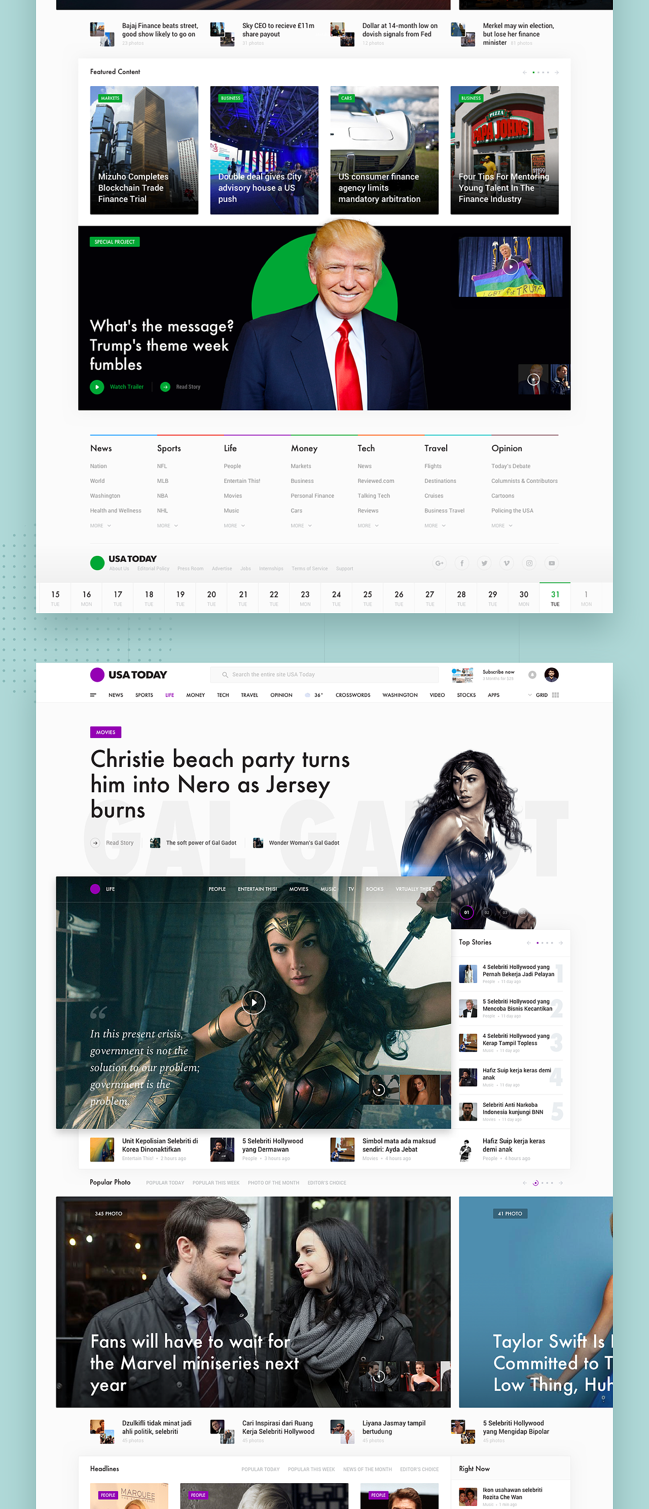 USA Today Redesign Concept