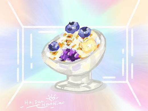 水果紫薯酸奶（个人主页-ZMzYwNjc2MzY=） - 创作习作 - 站酷设计师海盗鸟鸟原创素材 - 站酷ZCOOL