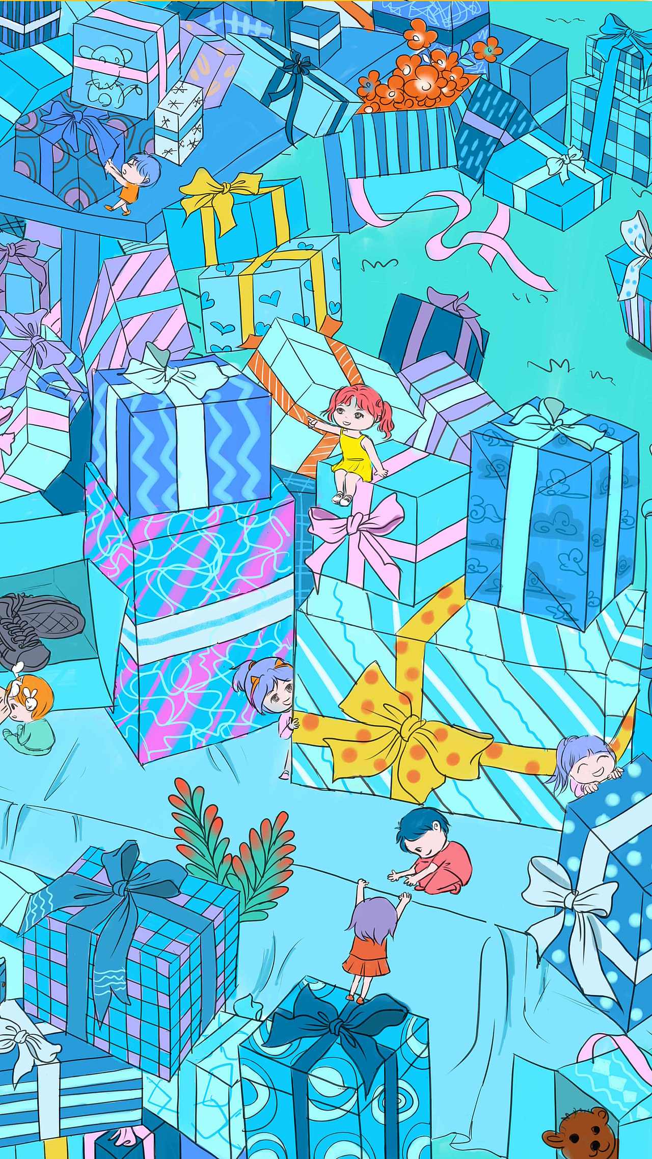 不一样的世界（图ZMjE3MDc5OTM2） - 商业插画 - 站酷设计师妖触yao原创素材 - 站酷ZCOOL