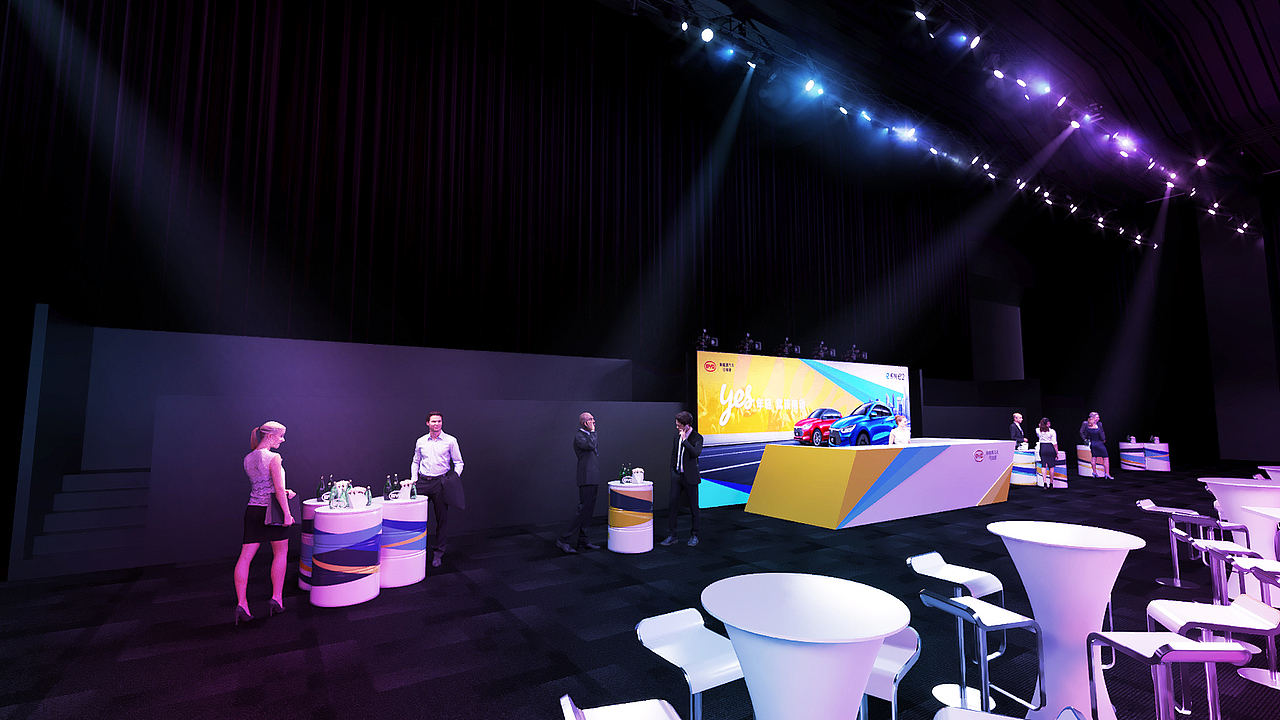 2019比亚迪E2上市发布会（图ZMTg4MDM4MDcy） - 其他三维 - 站酷设计师Gavin9527原创素材 - 站酷ZCOOL