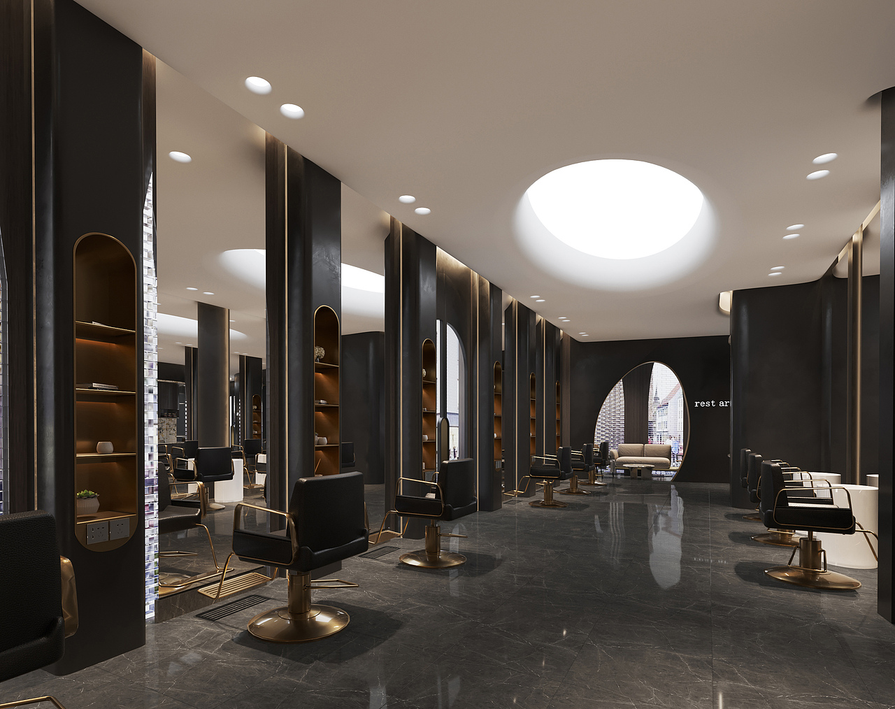 布舍设计【形·线】丨沙龙设计