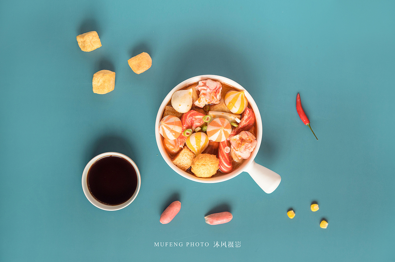 鱼丸单人火锅美食摄影（图ZMjA3MjgzOTA0） - 产品摄影 - 站酷设计师沐风摄影原创素材 - 站酷ZCOOL