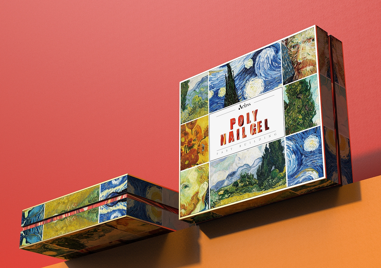 美甲类品牌包装