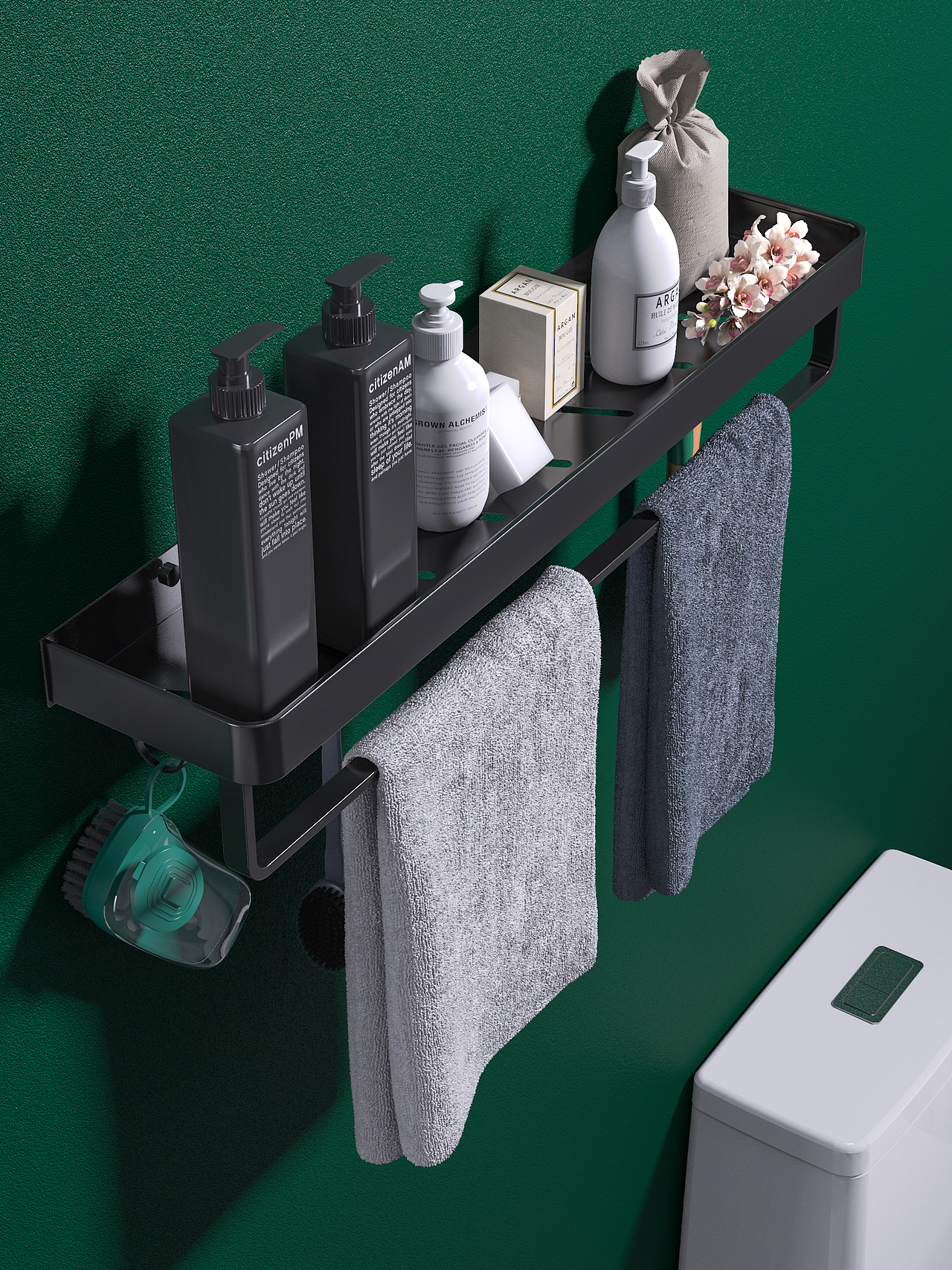 毛巾置物架合集