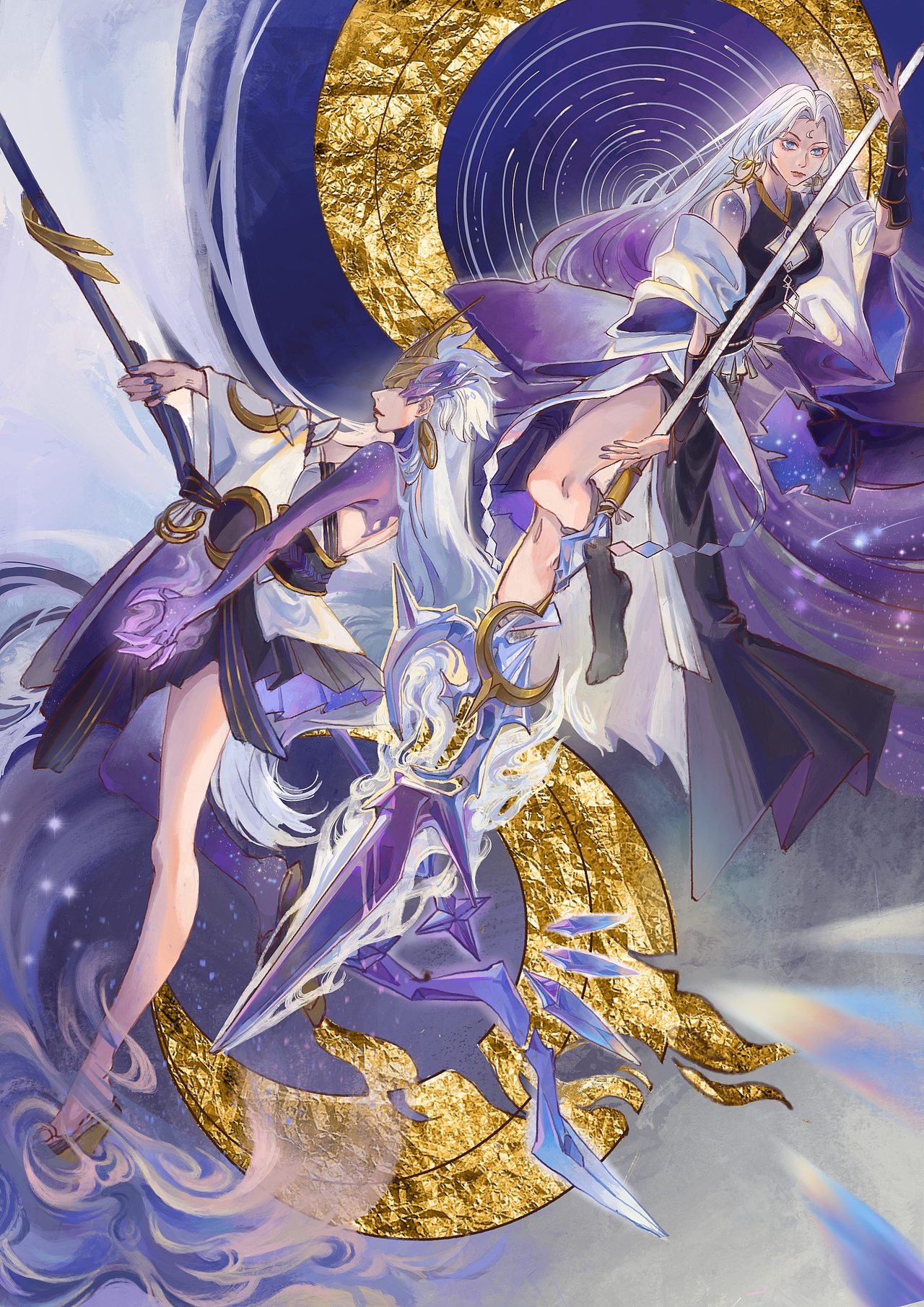 叉姬（图ZMTg4MTExMDg0） - 艺术插画 - 站酷设计师是闷闷原创素材 - 站酷ZCOOL