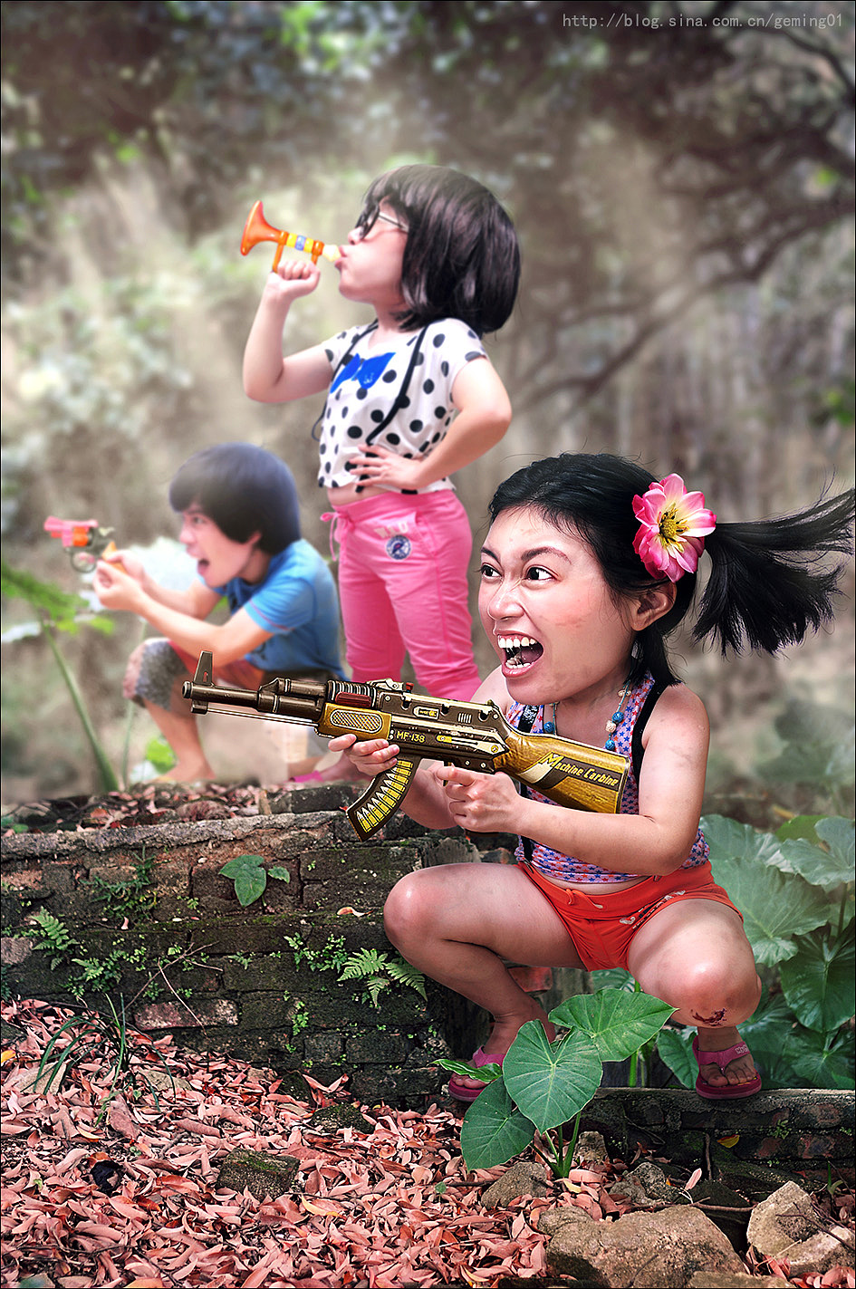 冬瓜妹的童年生活