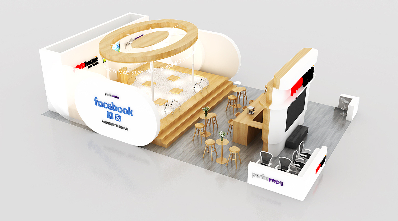 展厅效果图作品