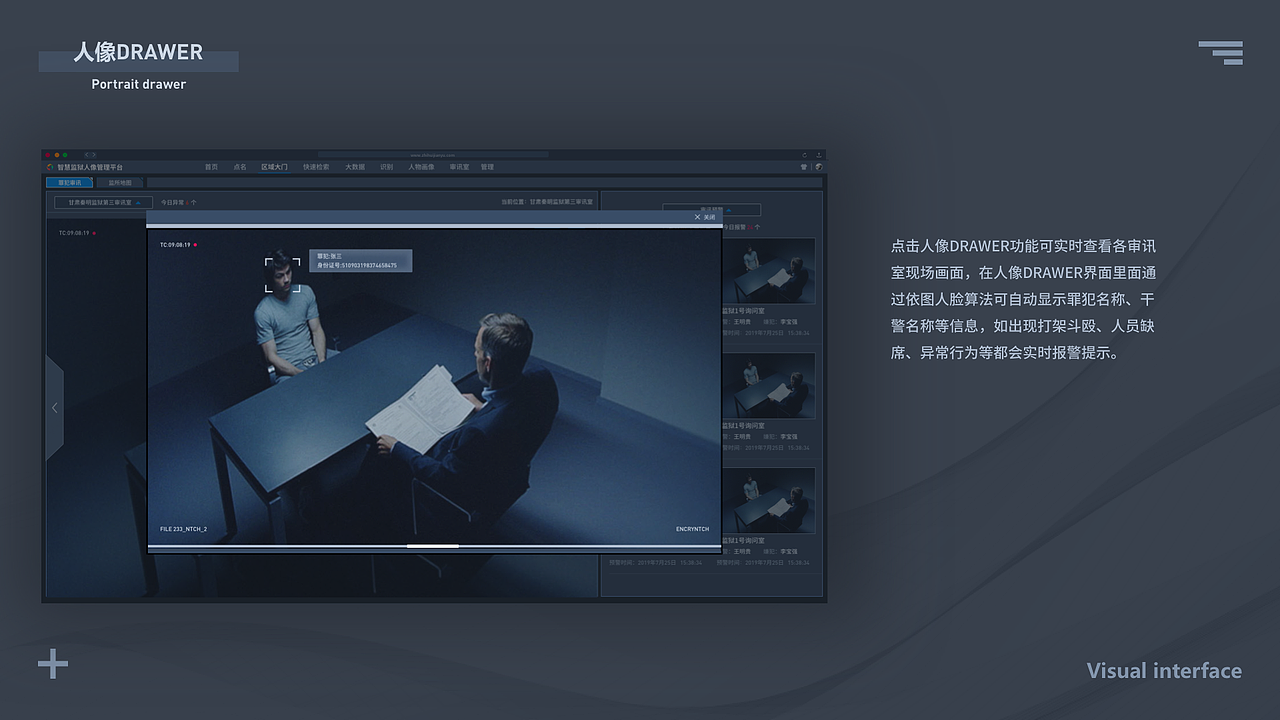 智慧监所（图ZMjAxMzY0NDc2） - 软件界面 - 站酷设计师NiEQ原创素材 - 站酷ZCOOL