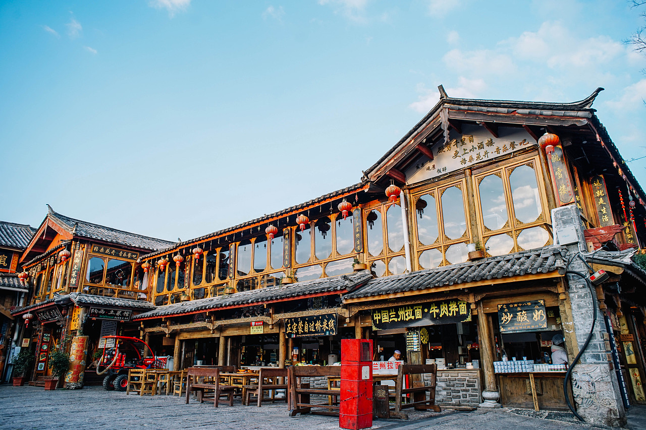 古城建筑-丽江