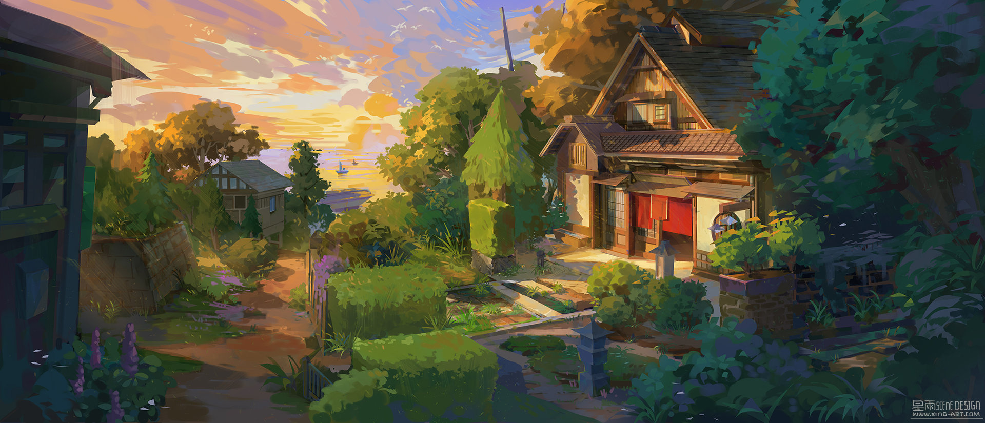 2019秋季场景班在读学员气氛作品选登