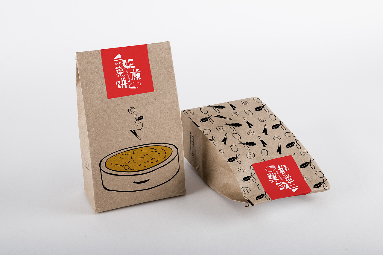 二妮菜煎饼品牌形象再设计