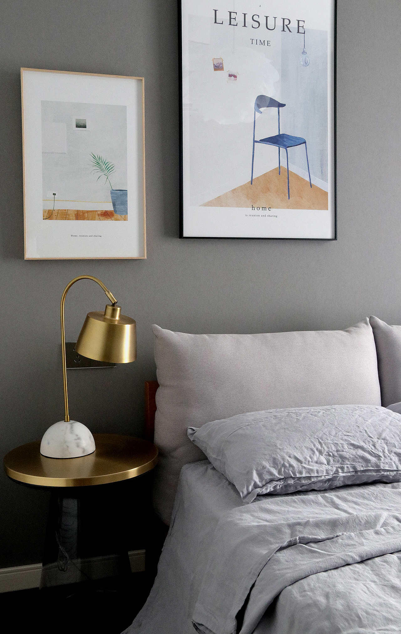 高级灰+高级绿打造最纯正的北欧风