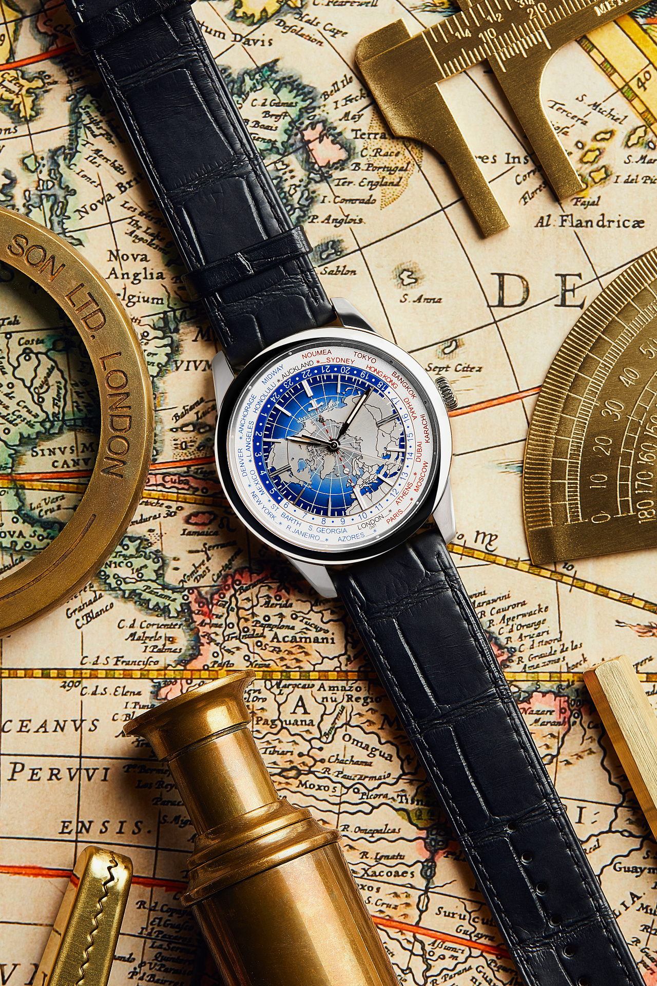 「积家」腕表杂志广告